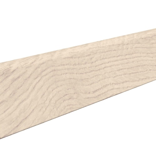 HARO Stecksockelleiste 19x39mm 2,2m Kork Arteo Eiche Portland weiß