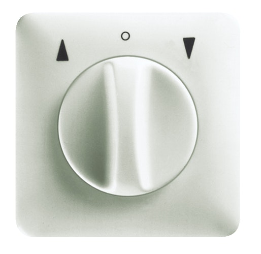 Schellenberg Schalter Tast/Rast/Knebel UP weiß