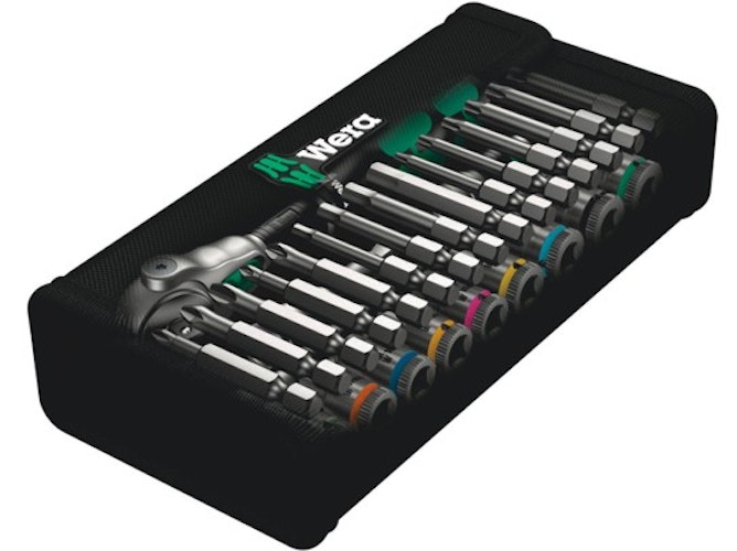 Wera Steckschlüsselsatz Zyklop Speed 8100 SA 6 1/4"