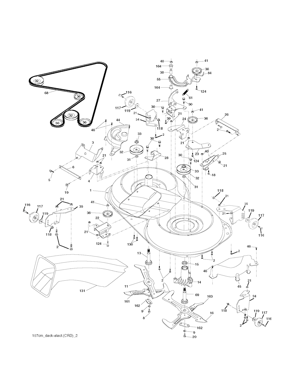 Explosionszeichnung Ersatzteile