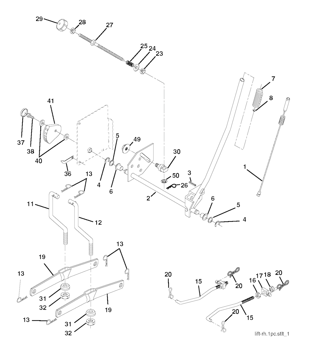 Explosionszeichnung Ersatzteile