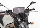 Vorschaubild ERMAX Naked-Bike-Scheibe Acrylic durchsichtig Schwarz getönt für SUZUKI Gladius 650