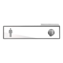 Vorschaubild GRIFFWERK Griffpaar FRAME 1.0 GLAS weiß