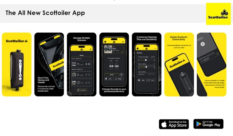 Scottoiler micro xSystem 3.0+ mit Bluetooth