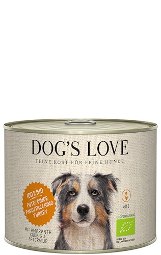 Dog's Love Bio 200g Dose Hundenassfutter