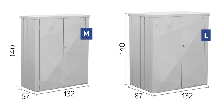 Biohort Terrassenschrank Romeo X-Design
