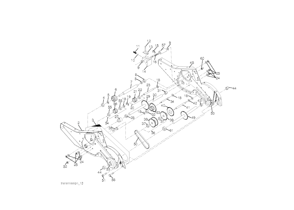 Explosionszeichnung Ersatzteile