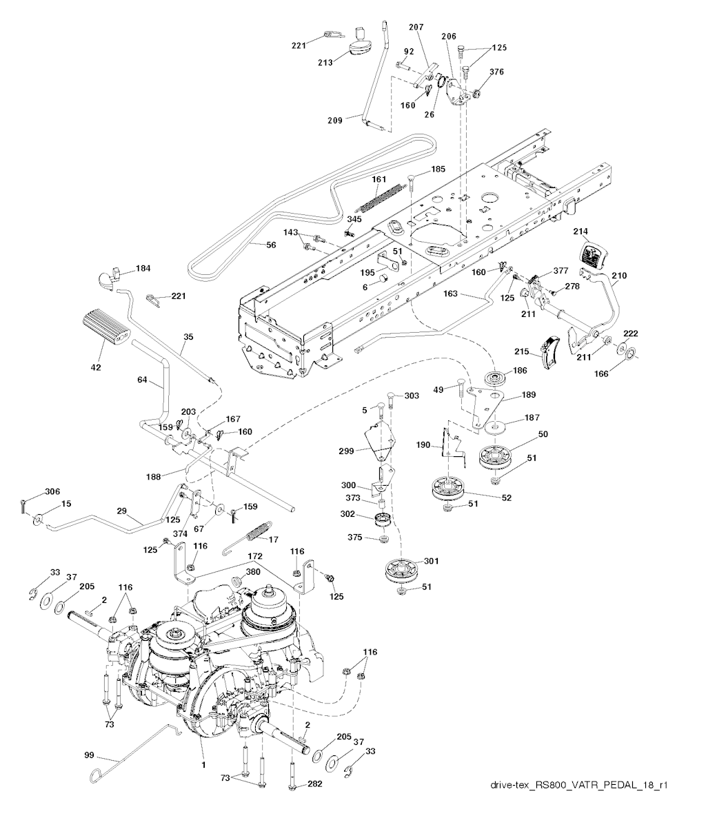 Explosionszeichnung Ersatzteile
