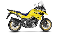 LeoVince SLIP-ON Edelstahl SBK LV-12 Schwarz für SUZUKI V-STROM 1050 ABS/XT