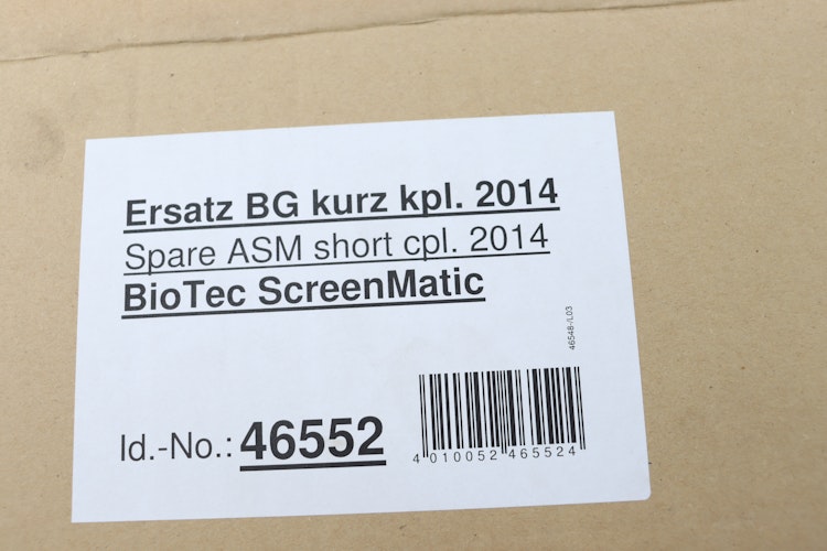 Oase Ersatz- BG für BioTec ScreenMatic kurz kpl.2014 (46552)