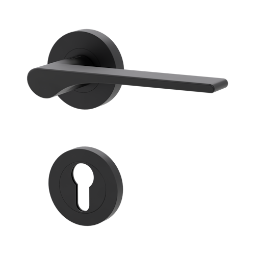 Griffwerk Türgriff LEAF LIGHT SIEGER DESIGN - Samtgrau, Kaschmirgrau, Graphitschwarz