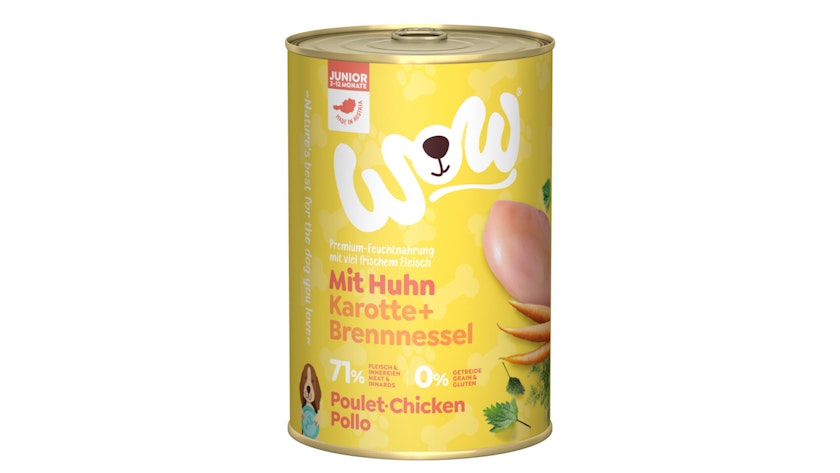 WOW Junior 400g Dose HundenassfutterVorschaubild