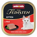 Vorschaubild animonda Vom Feinsten Kitten 100g Schale Katzennassfutter