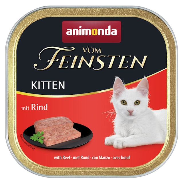 animonda Vom Feinsten Kitten 100g Schale KatzennassfutterVorschaubild