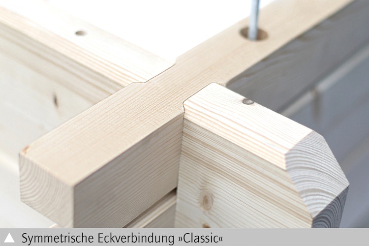 Skan Holz 45 mm Gartenhaus Halmstad/Narvik