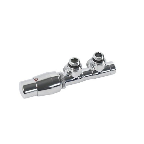 Ximax Mittenanschlussgarnitur Twins Eckform chrom