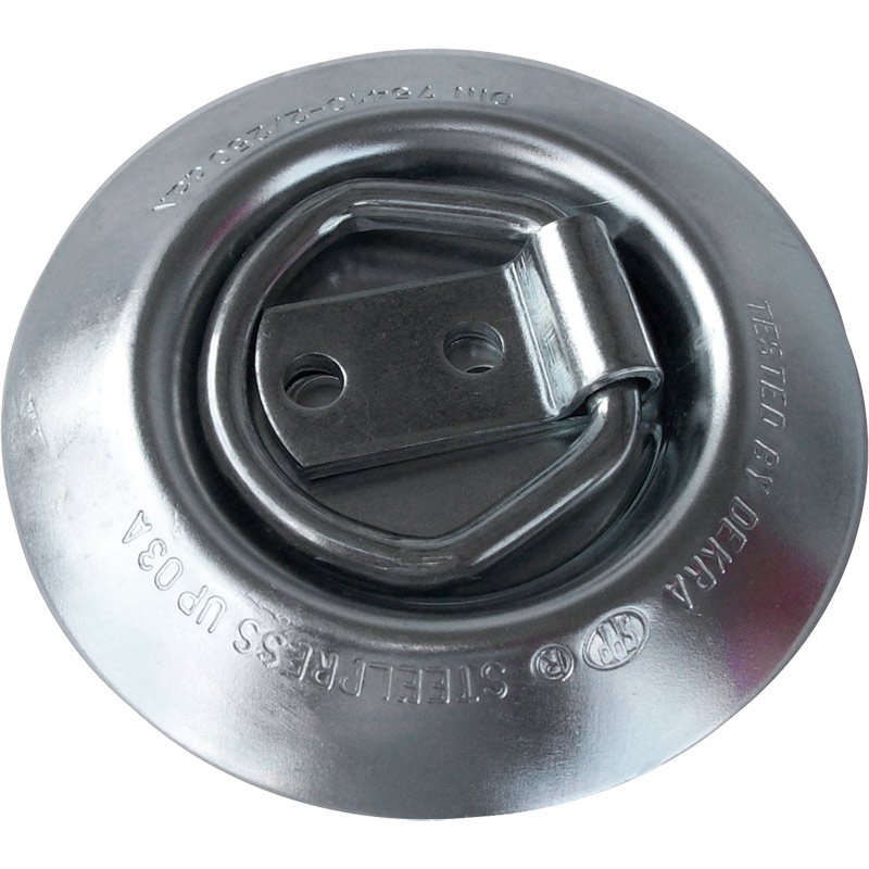 Frielitz Zurrmulde Aufbau Tellerform, 250 daN, Höhe 13 mm