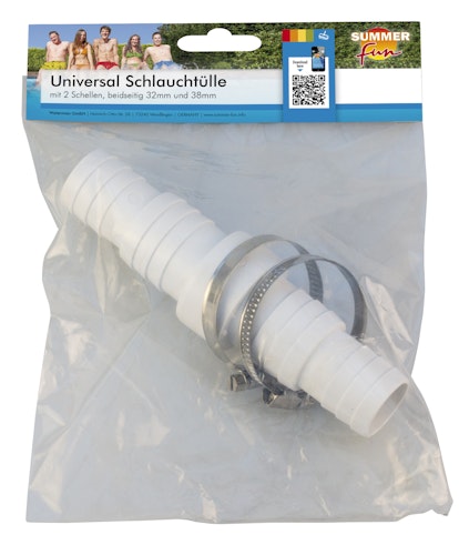 Summer Fun Universalschlauchtülle mit 2 Schellen
