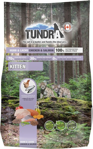 Tundra Cat Kitten Huhn & Lachs Katzentrockenfutter
