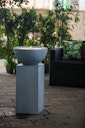 Vorschaubild Heissner Gartenbrunnen-Sockel "Tower", granite color, 39x39x68cm (016612-09)