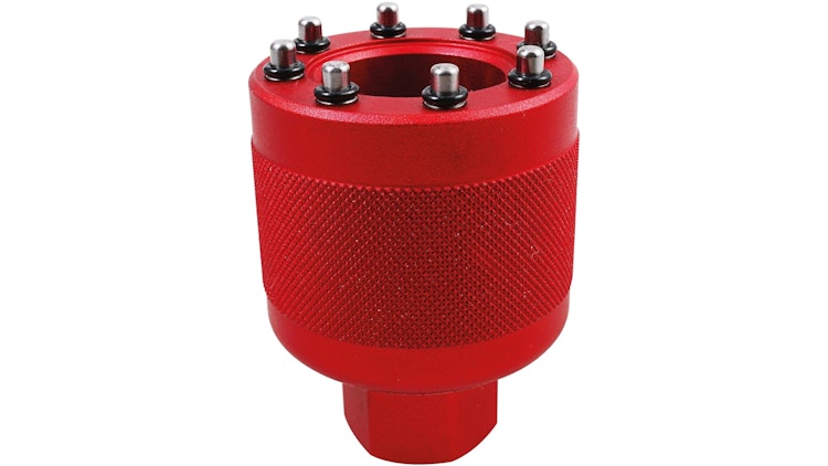 Bikeservice Gabelkappenschlüssel 39 mm, für ÖHLINS Gabel, 8-Zapfen