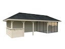 Vorschaubild Palmako Pavillon Bianca 24,9 m² Set 215 Slide - 28 mm