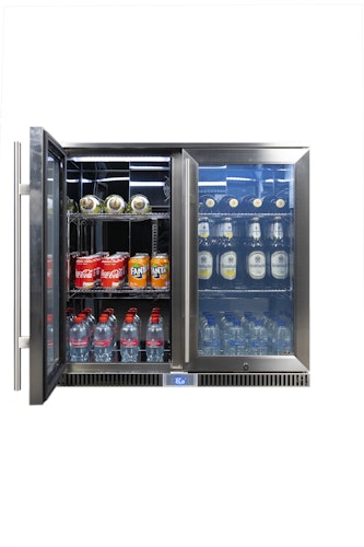 NAPOLEON Kühlschrank, zwei Türen