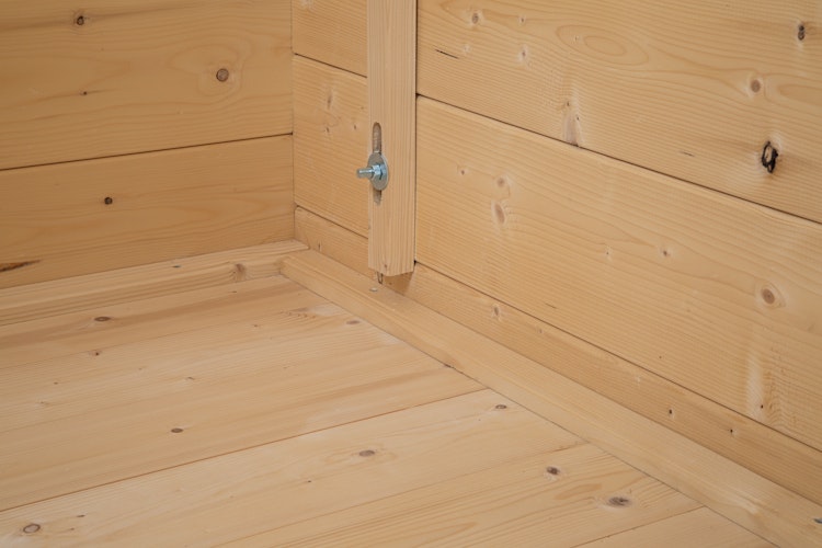 Wolff Finnhaus Blockbohlenhaus Pia 3024 - 34 mm