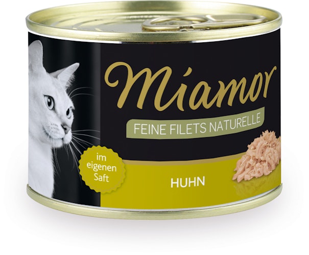 Miamor Feine Filets Naturelle 156g Dose Katzennassfutter