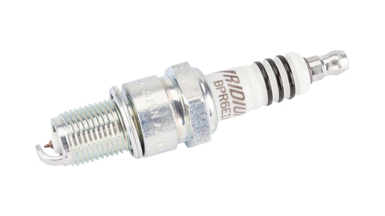 NGK Zündkerze BPR6EIX, Iridium, Schlüsselweite 20, 8, Zündkerze Gruppe B, 14 mm Gewinde