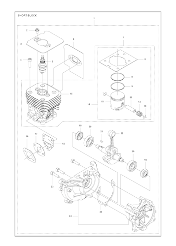 Husqvarna Hochentaster 967329401 525P4S