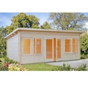 Vorschaubild Palmako Gartenhaus Lisa 19,4 m² - 44 mm