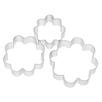 Kaiser Terrassen-Ausstechform-Set 3-teilig 8er Rosette