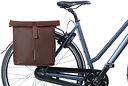 Vorschaubild Basil City Double Pannier Bag Doppeltasche braun roasted brown MIK