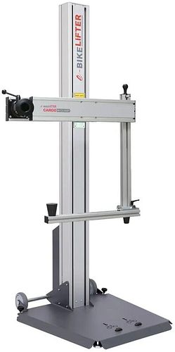 by,schulz Montageständer e-Bikelifter schwarz/silber "BM-65" inkl. Cargo+ Clamp