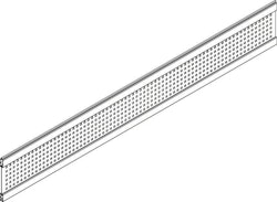 OSMO ALU Dekor Quadrat 19x253, 184cm Alu Anthrazit