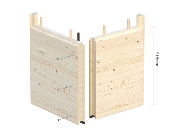 Palmako Gartensauna Grace 5,3 m² - 56 mm