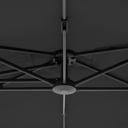 doppler Pendelschirm ACTIVE 240 x 135 Green Edition, Aluminium Anthrazit / 100 % Polyester 180 g/m²