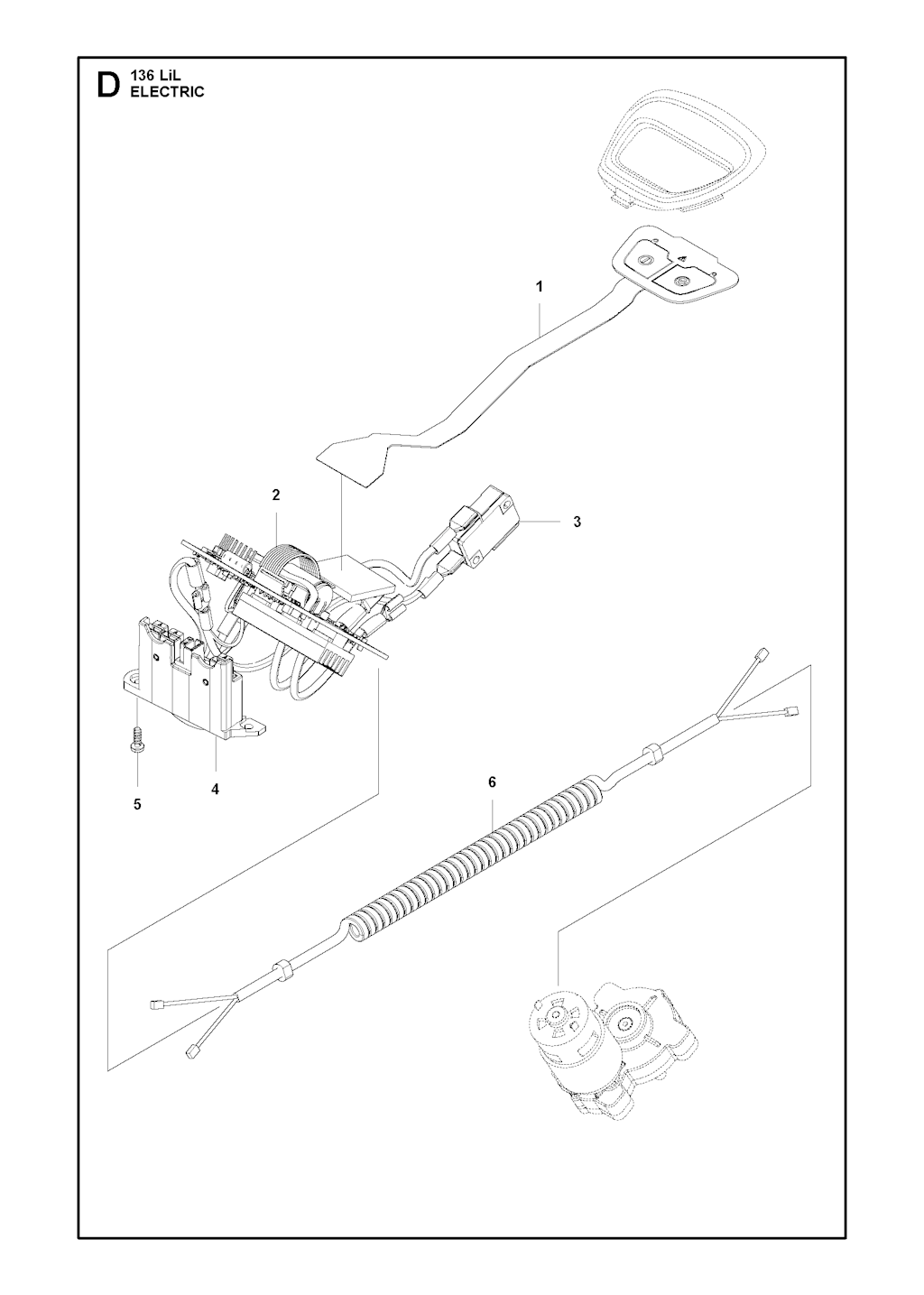 Explosionszeichnung Ersatzteile
