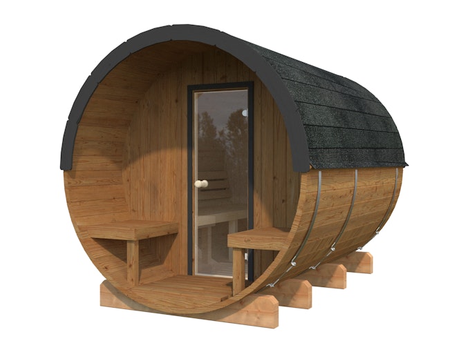 Palmako Saunafass Anita 1,6 + 0,7m²