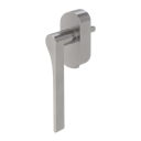 Vorschaubild Griffwerk Fenstergriff VAYA 261 LEAF LIGHT Samtgrau R 7x40