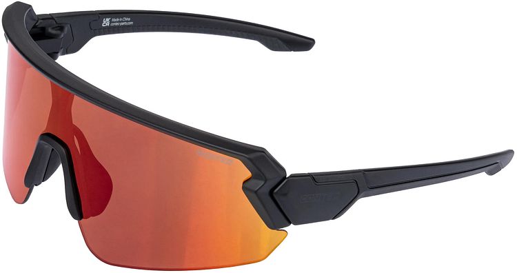 CONTEC Brille Rush Polarized schwarz/gold