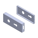 Vorschaubild Griffwerk PURISTO 1.0 -Edelstahl matt Cover-Set -PZ