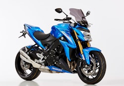 BODYSTYLE Sportsline Sitzkeil ABS Kunststoff blau für SUZUKI GSX-S 1000, GSX-S 1000F