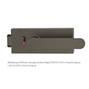 Vorschaubild GRIFFWERK Ganzglastürbeschlagset PURISTO S ohne Griff