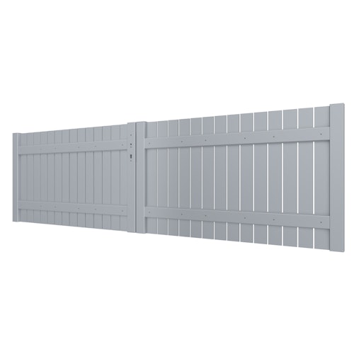 TraumGarten SQUADRA Alu Vorgarten Doppeltor 