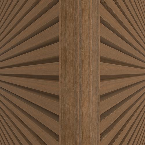 NewTechWood Alu-Coex Außeneckprofil 60 x 60 x 3000 mm