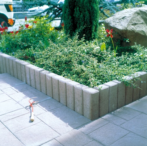 Diephaus RECHTECK-Palisade GRAU 40/16,5/12 CM