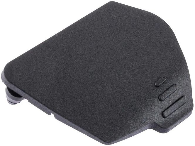 Bosch Batteriebefestigung PowerPack Plug Side schwarz Connector Cover