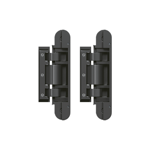Griffwerk Glastürband TECTUS TEG 310 2D Graphitschwarz paarweise verpackt